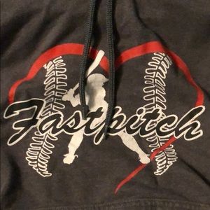 Fast pitch Softball Hoodie